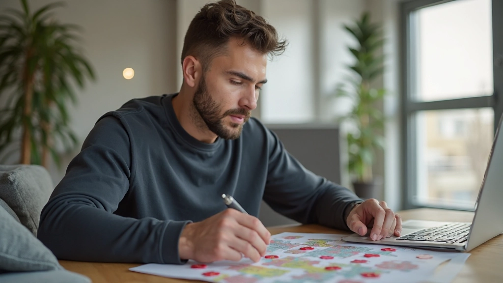 Человек выполняющий ежедневные когнитивные упражнения для улучшения ума